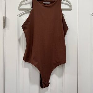 Reoria Brown Bodysuit